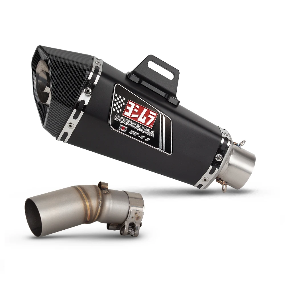 Подходит для мотоцикла CFMOTO 450SR 450 SR 2022-2024 выхлопной трубы среднего звена мотосистемы модифицированный глушитель из нержавеющей стали