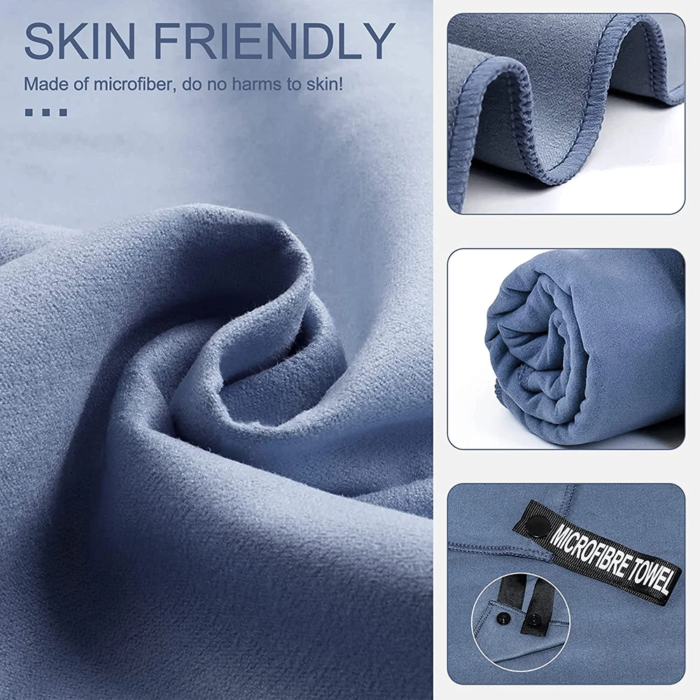 Оптовая продажа спортивные полотенца из микрофибры с сетчатой сумкой