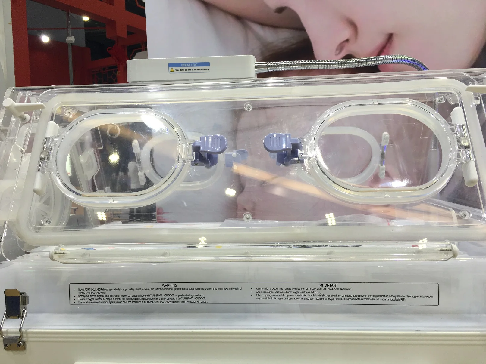 RC-BT100 portable baby neonatal incubator price for newborn infant