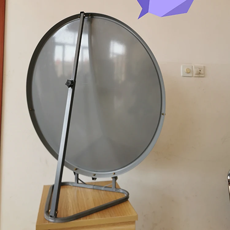 S KU-60 big parts0.5mm-0.6mm KU band 65cm satellite dish antenna ground mount tv antenna