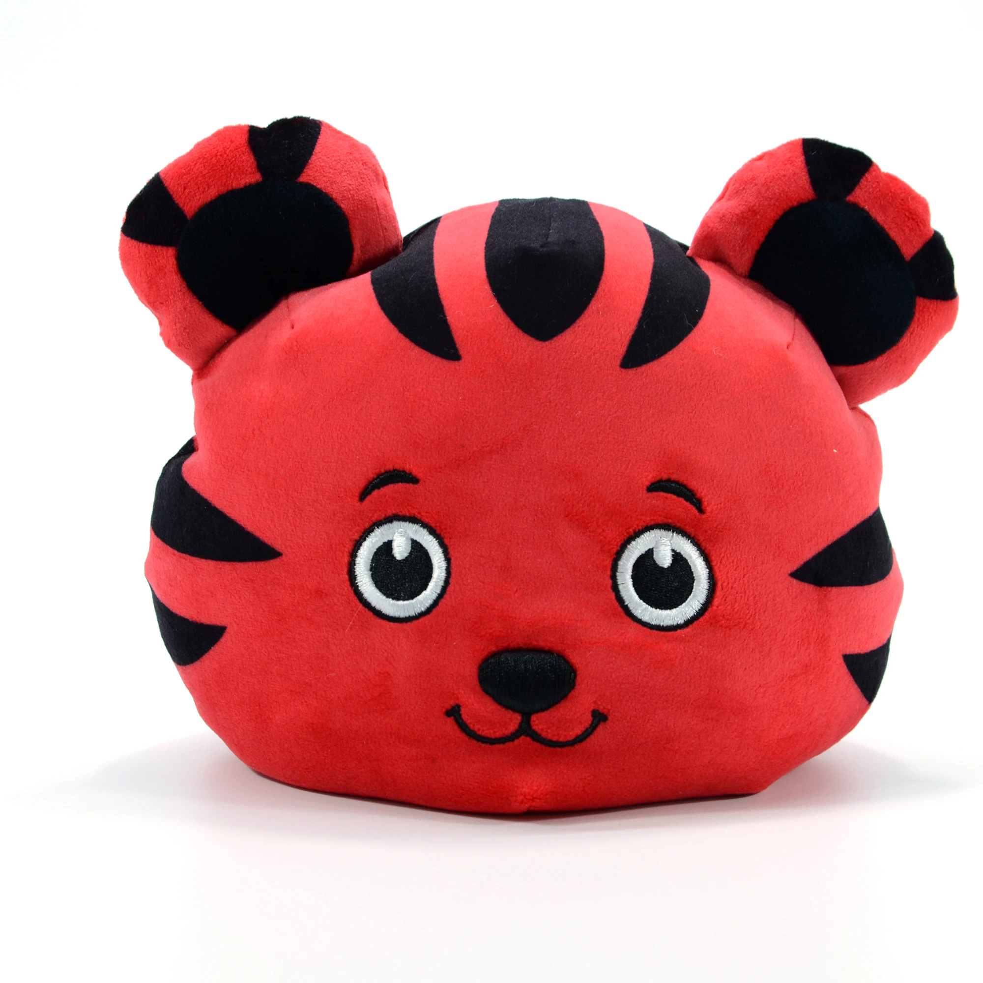 Washable stuffed custom soft plush toys white black tiger stuffed animals & plush toy