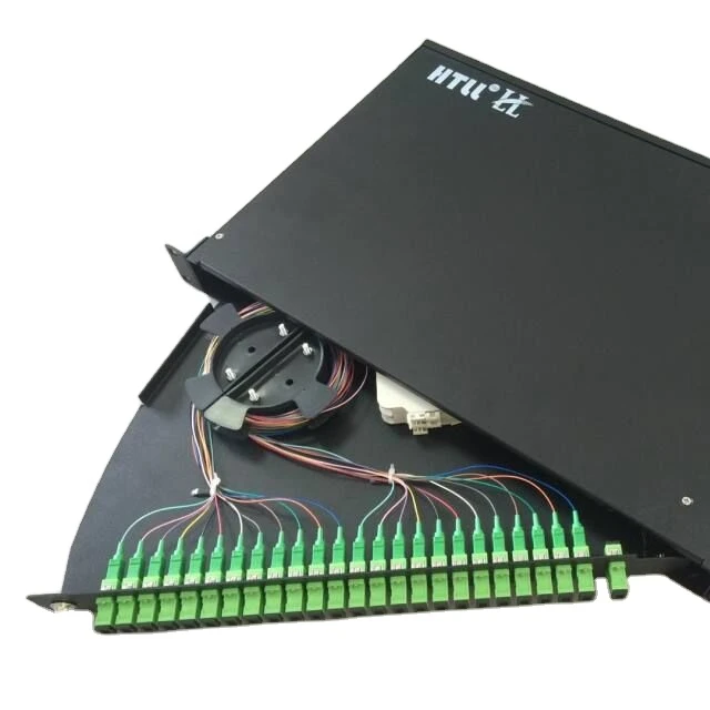 Highest quality  rack mount fiber optic equipment  rotary odf box