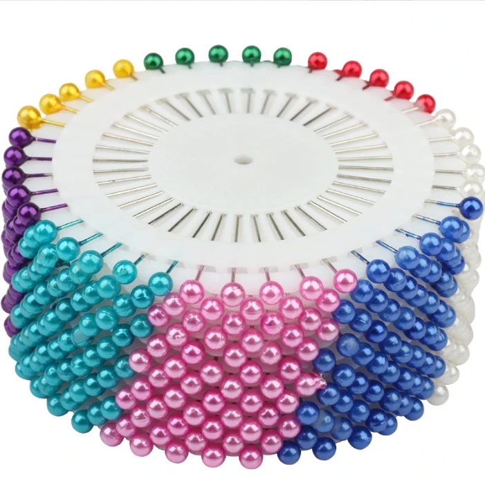 High Quality Plastic and Steel Pearl Head Sewing Pins Garment Accessory Locating Pin Ball for Quilting Crafts