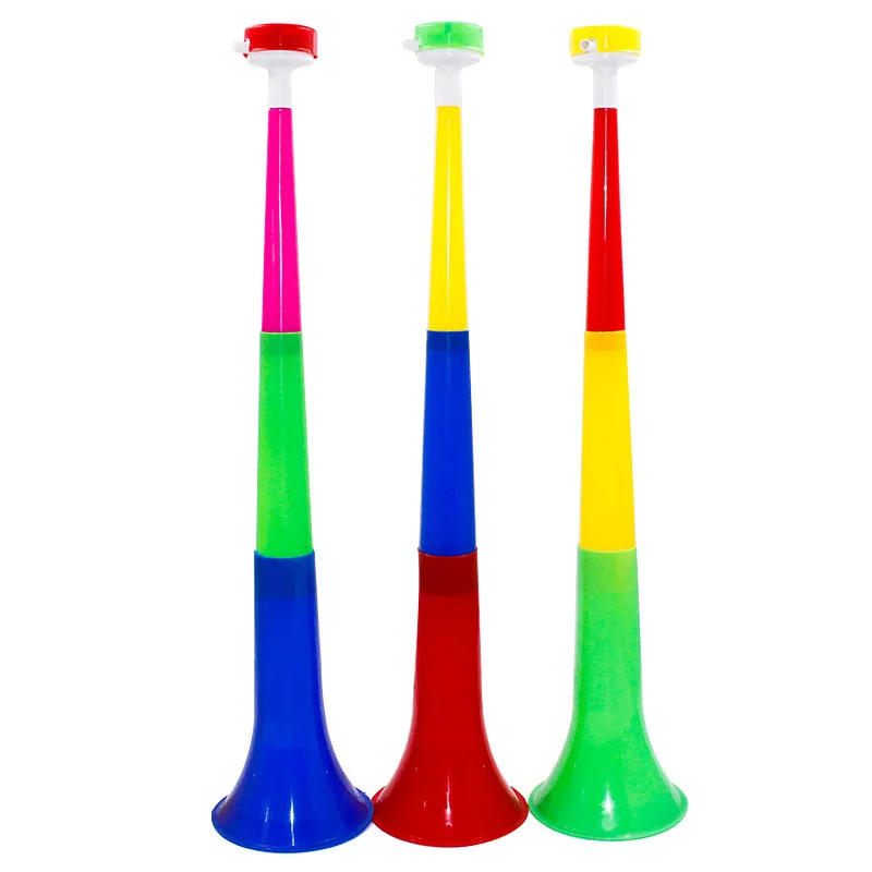 Nuoxin Loudly Stadium Horn Plastic Football Fan Horn EVA and Foam Promotional Vuvuzela for Cheering