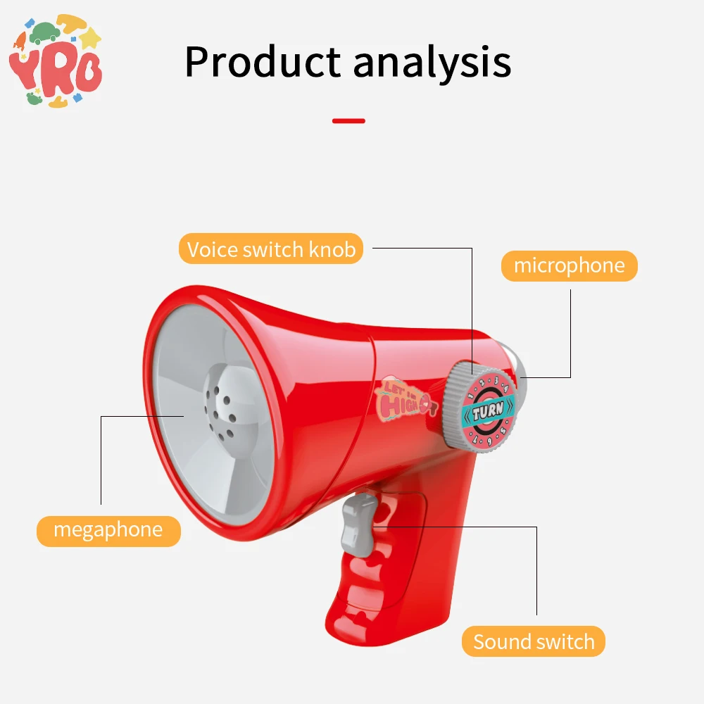 Hot Selling Electric Smart Speaker Microphone Voice Changer Toy