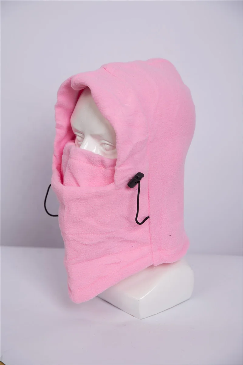 Winter Warm Fleece Balaclava Outdoor Sports Cycling Headwear Windproof Cs Face Mask Hood Hat