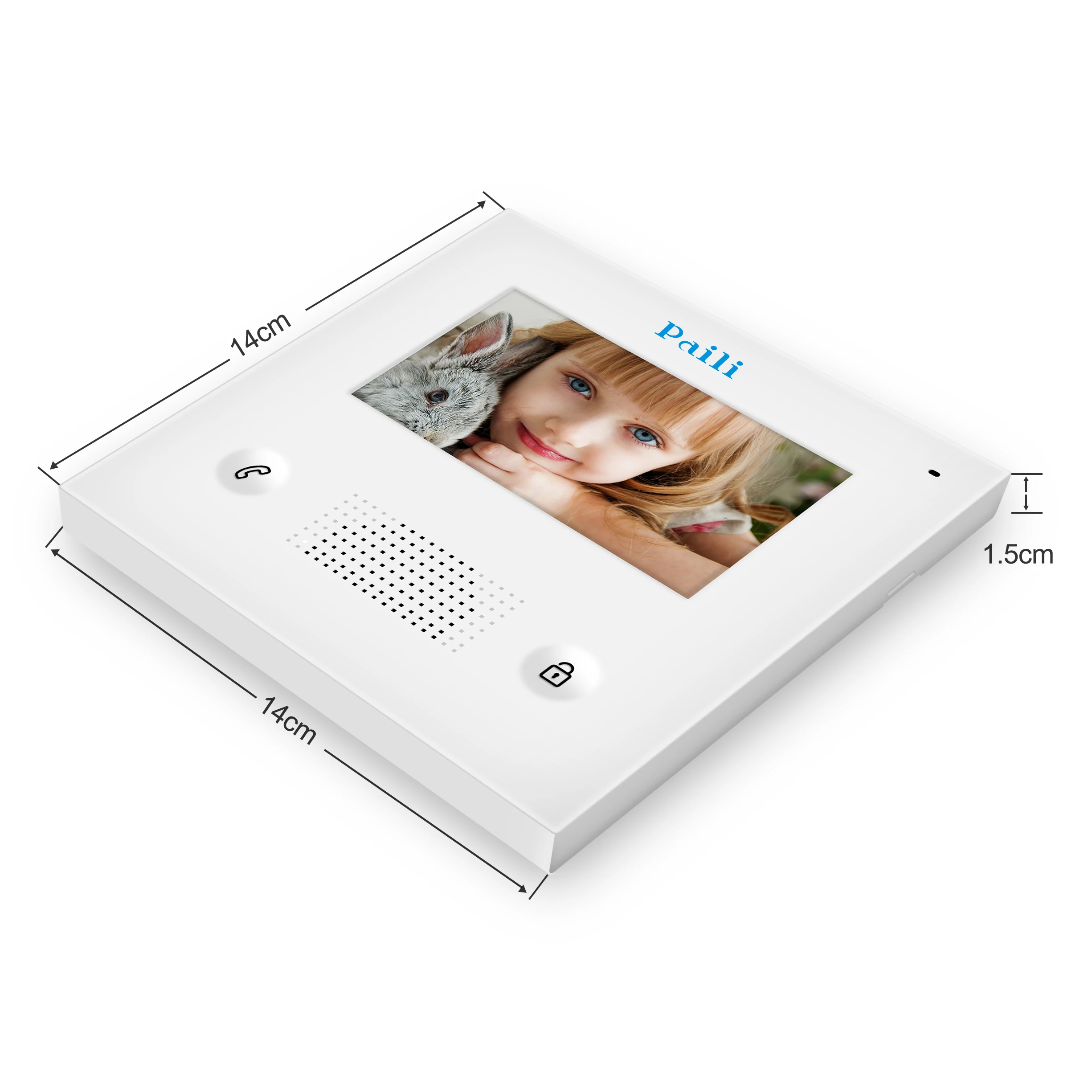 Multi Apartment Video Door Phone Intercom System IP Video Door Phone