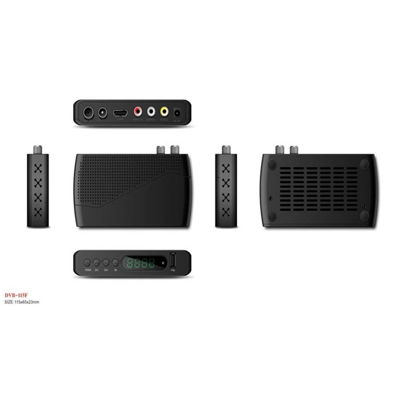 MINI DVB-T2 set top box H.265 HEVC with wifi support
