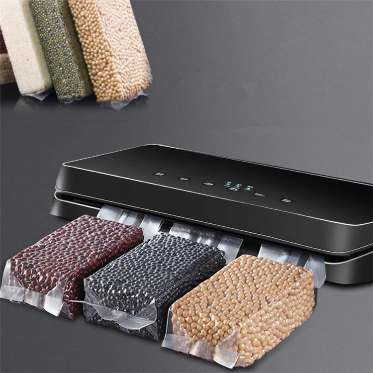 
High quality portable customized color plastic home packaging machine food safe fresh saver automatic smart vacuum sealer 