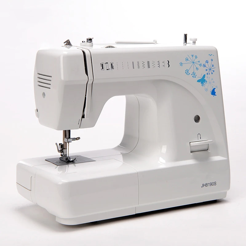 2024 JH8190S Household electric multi-function eating thick overlocker embroidery leather automatic Sewing machine hair for wig