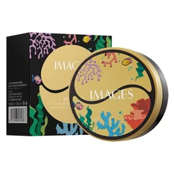 Hot Sale Factory Price OEM Anti Wrinkle 24K Golden Hydrogel Collagen Eye Care Facial Patch Eye Mask For All Skin Types