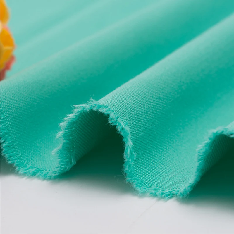 260gsm cotton spandex Carbon abrasive spun stretch satin material fabric for men pants