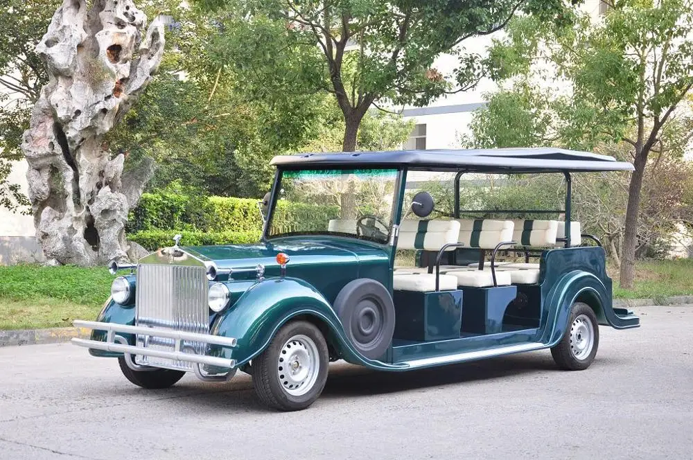 Electric sightseeing car tourism bus for sale