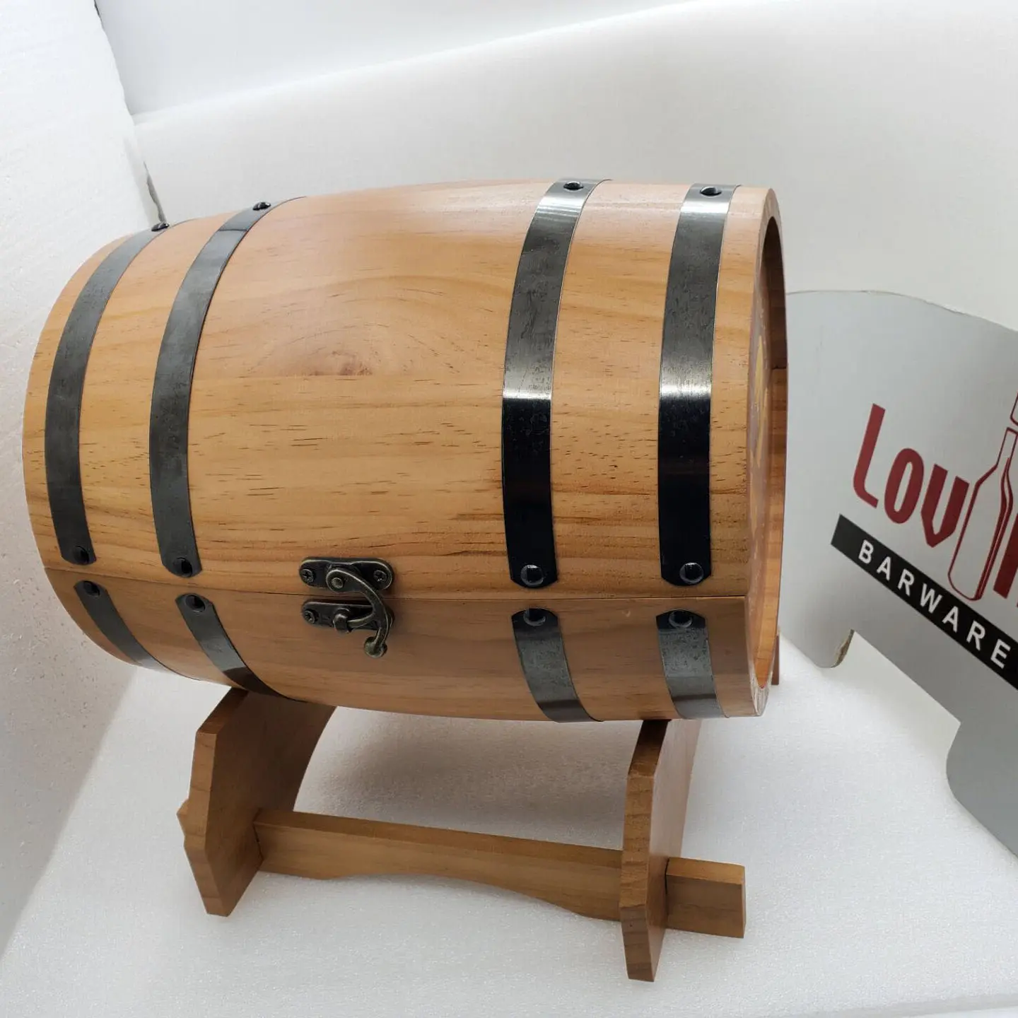 Whiskey Barrel Set Christmas Gifts Old Fashioned Cocktail Smokers Whisky or Drink Infusers with Different Wood Chips