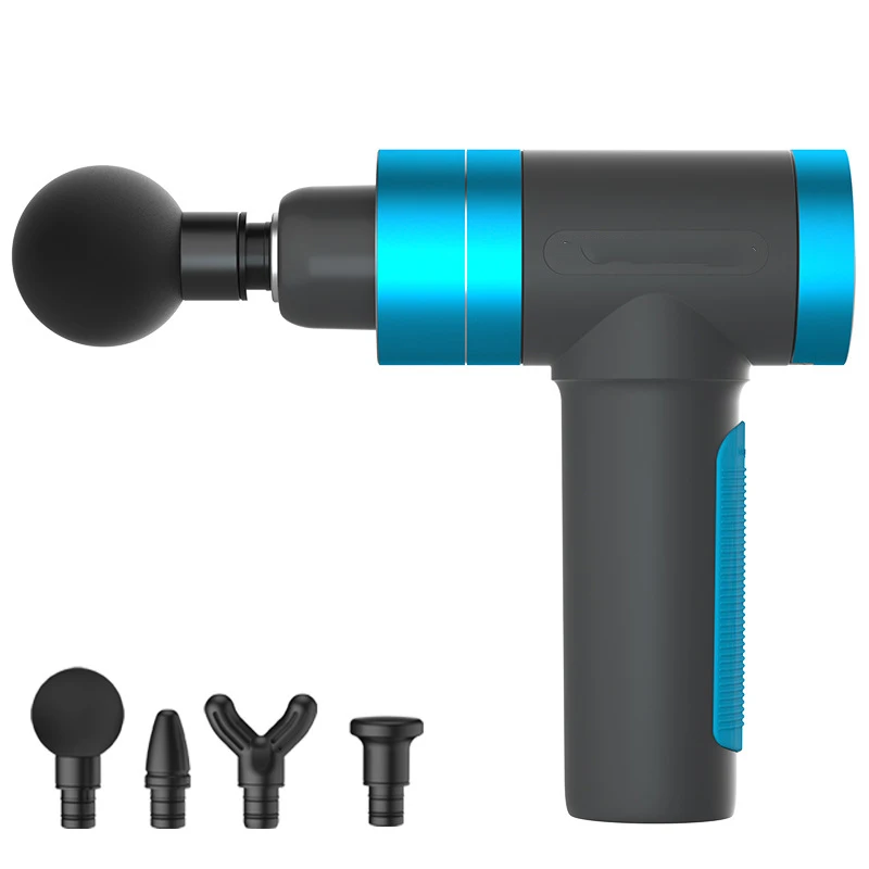  wirelss aluminium alloy eletric handheld percussion deep muscle massager Fascia