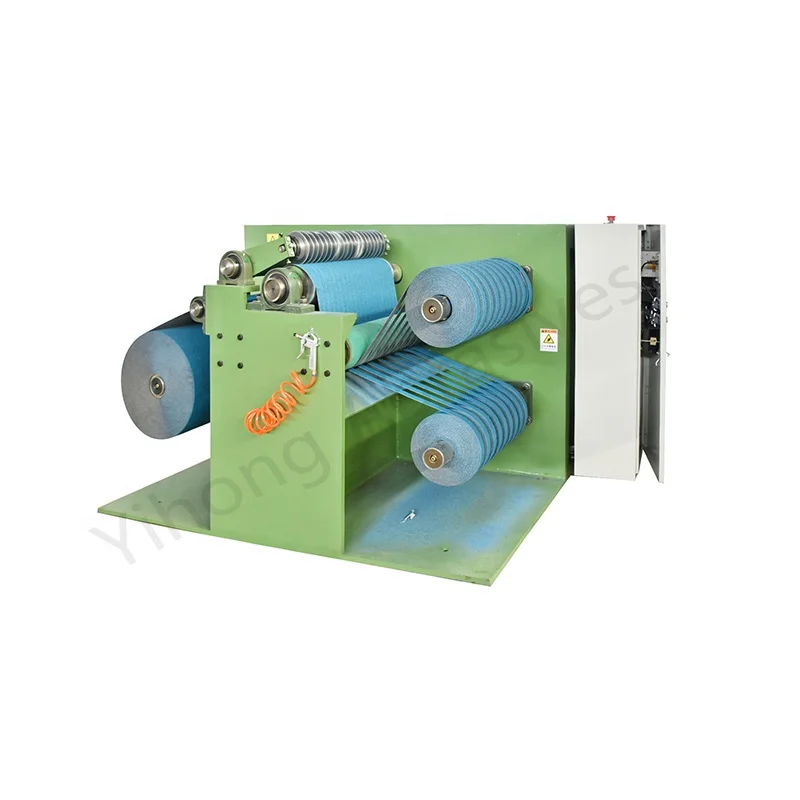 YIHONG 400 Automatic Sanding Belt Slitting Machine With Precise Slitting for Small Belt Slitting
