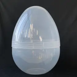 Customized Jumbo Transparent Plastic Easter Eggs Oversized Giant Empty Fillable Egg Ornament Clear Plastic Eggs Easter Gifts Box