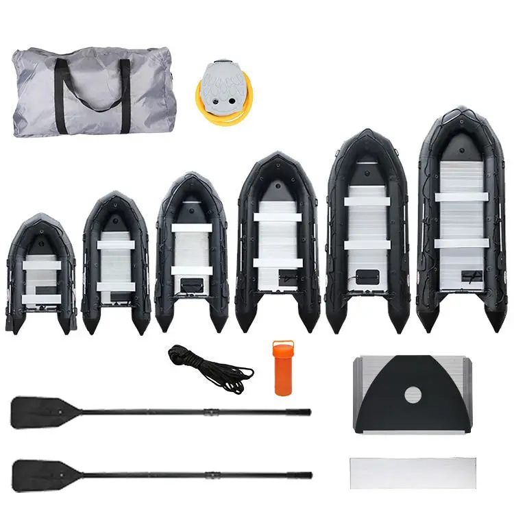2.3m -7m 3.8m Rafting Sport Cabin Cruiser Rigid Passenger pvc fishing inflatable Boat For Water