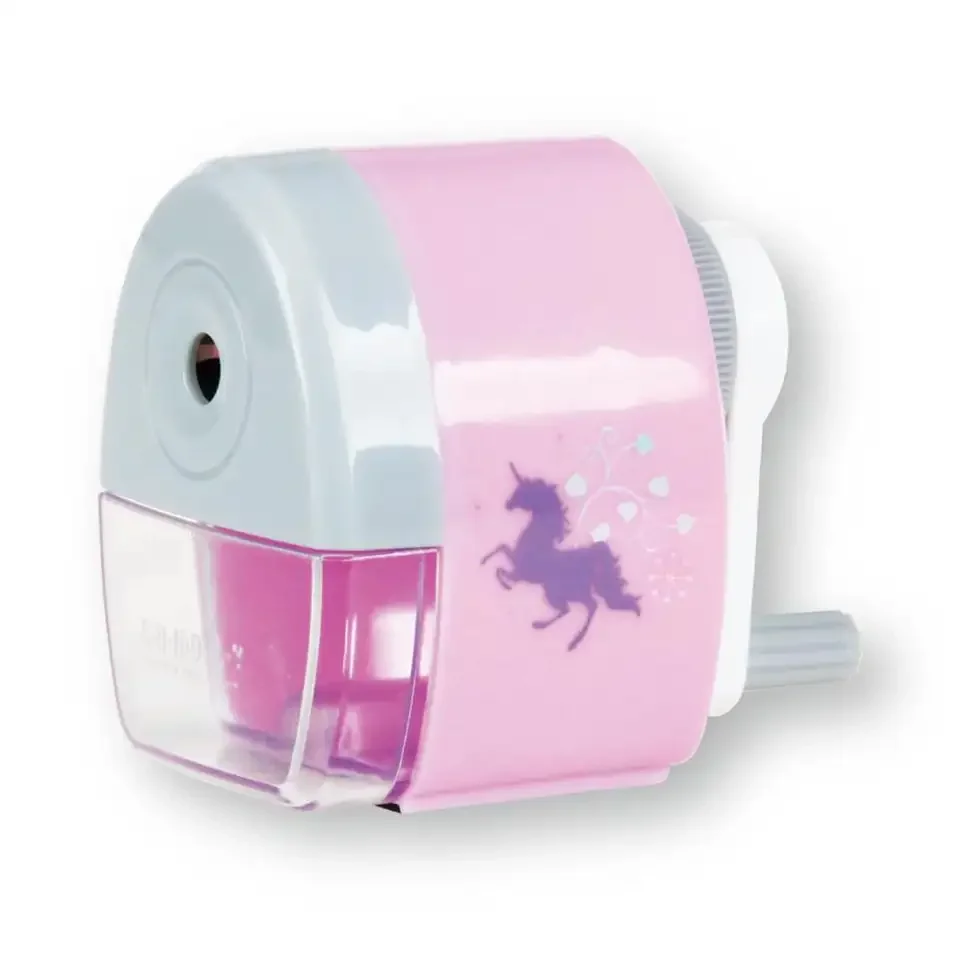 OEM custom Cute Cartoon kawaii Kids Pencil Sharpener School Supplies stationery products Sacapuntas for children