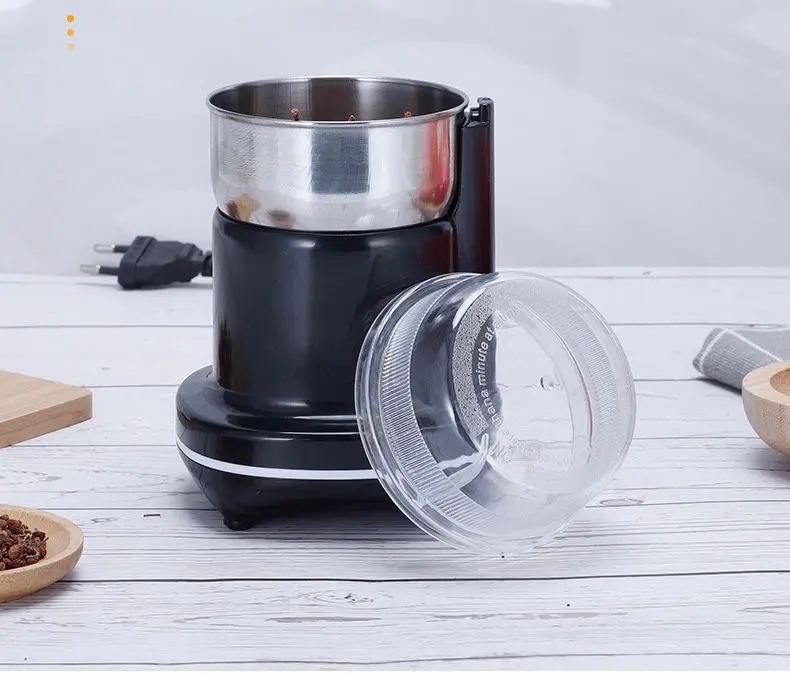Electric Coffee Grinder Herbs Nuts Spices Grinding Mill 200W