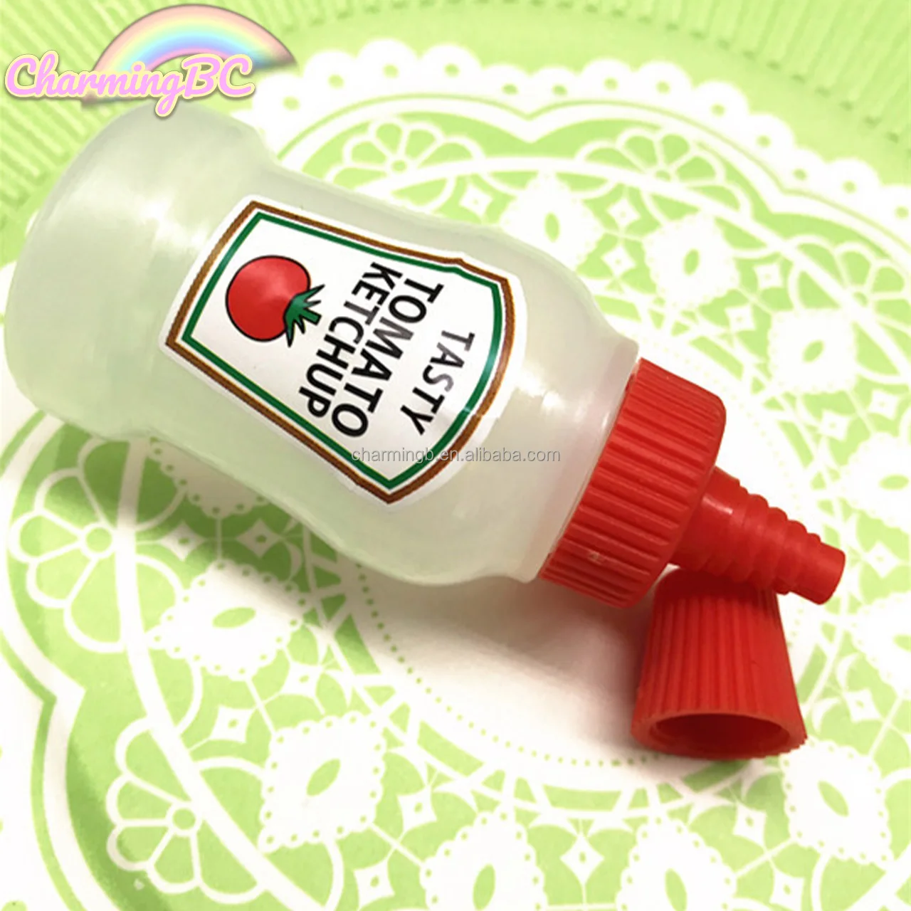 Plastic sauce bottles mini portable lunch box ketchup bottle for sauce