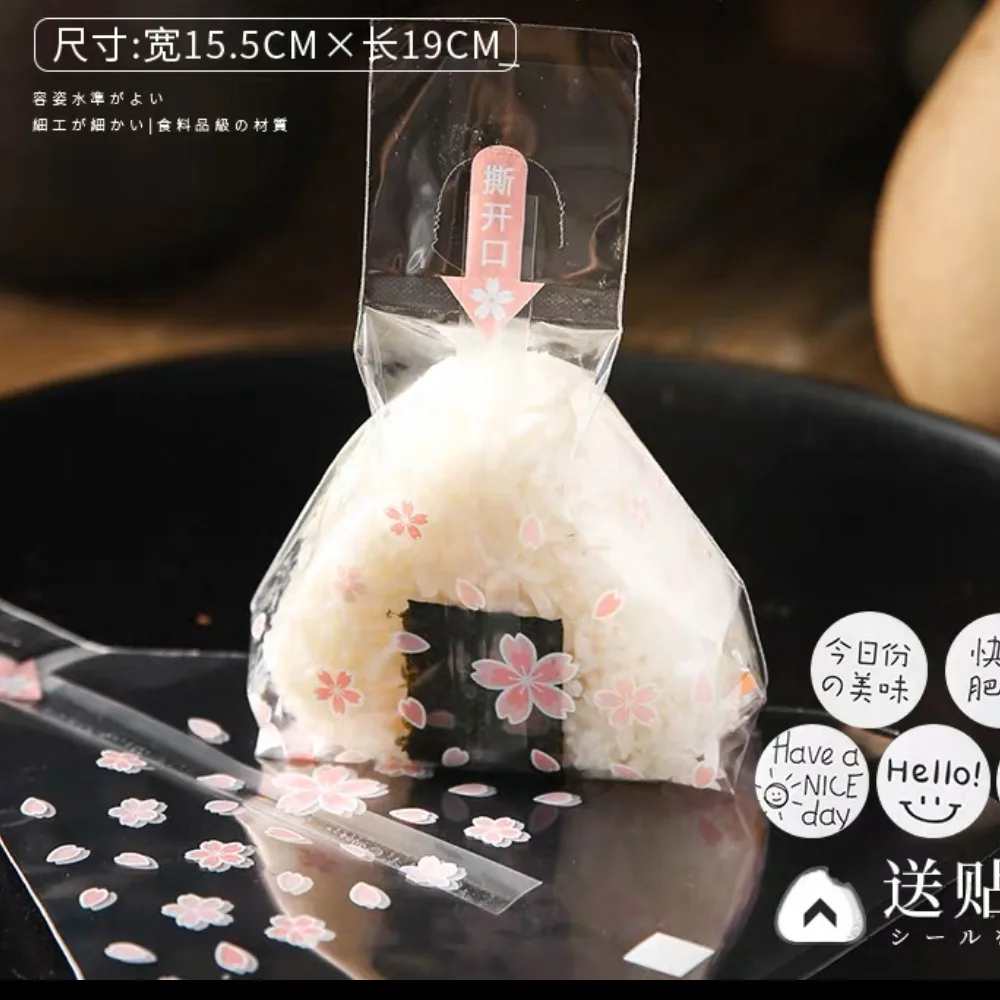onigiri wrapper japanese rice triangle ball sushi onigiri wrapper onigiri plastic bag