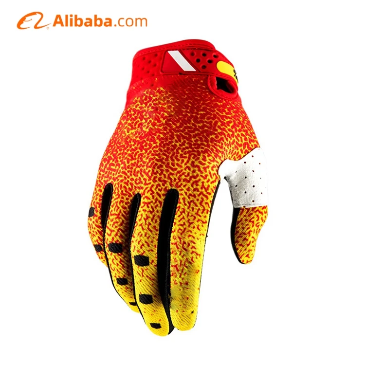 Best Design Breathable Mountain Cycling MTB Bike Racing Gloves Full Finger BMX MX Downhill Gloves for Men