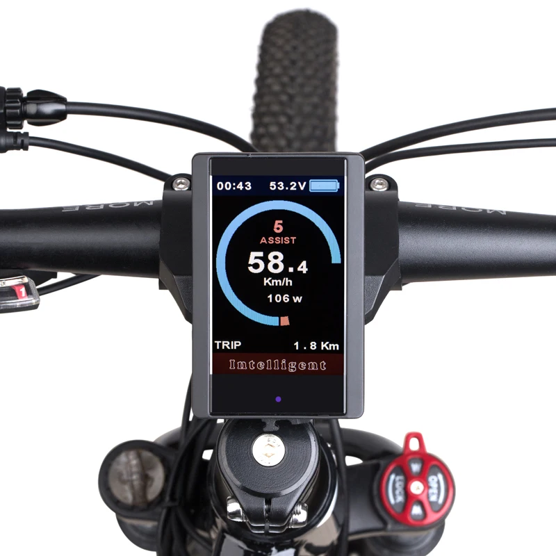 E-bike Indicator P850C 850C Full Color LCD Display  Bafang Mid Crank Motor 36V 48V 52V 60V ebike conversion kit