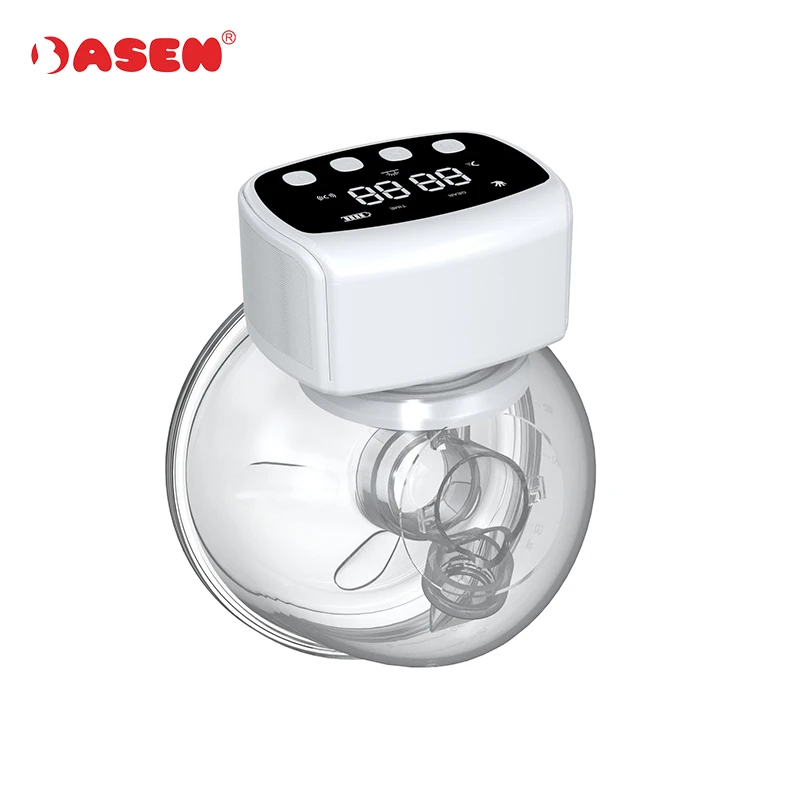 Factory Price 12 Levels Hidden wearable breast pump electric portable wireless breastfeeding pump