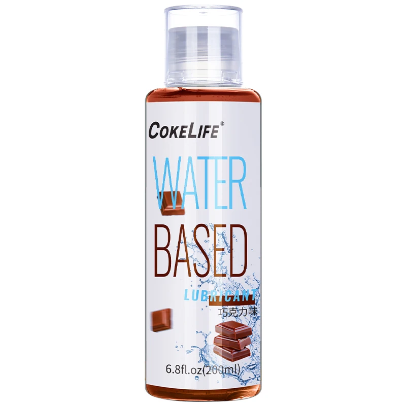 High Quality Edible Variety Of Flavors Chocolate Water Based Sex Lubricant
