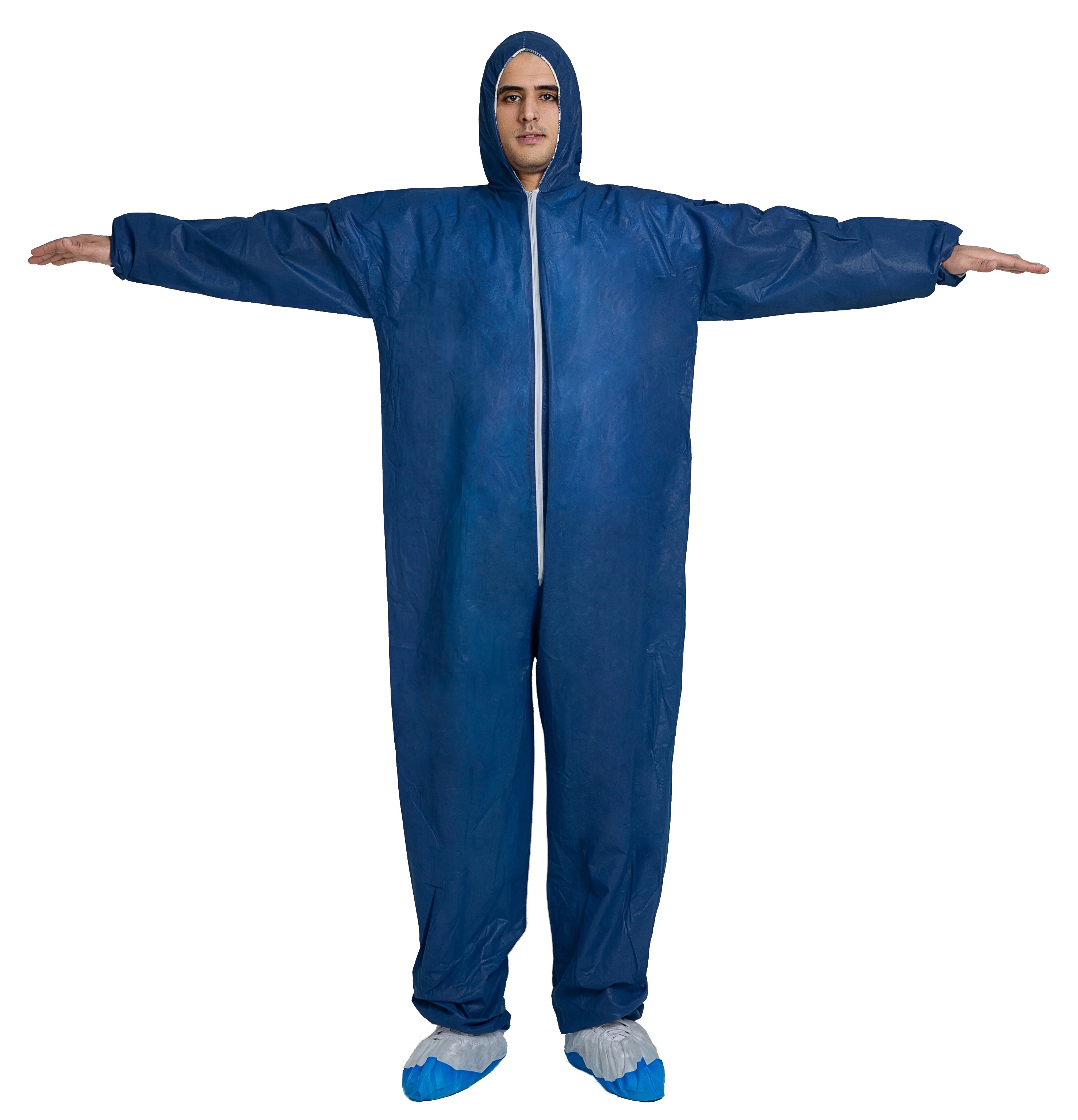 Disposable coveralls medical gowns SMS PP SF microporous body overall for hospital