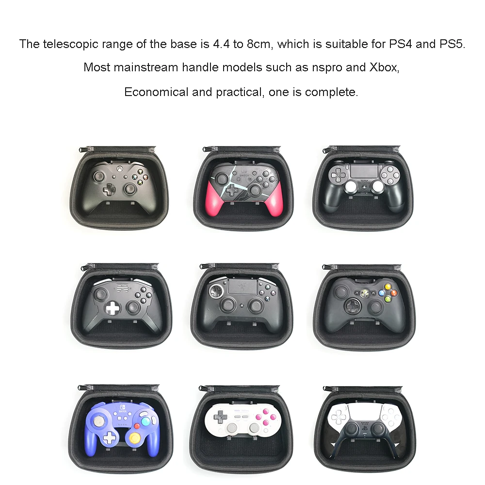Customized transparent EVA hard shell game handle storage box XBOX series protective bag ps4/ps5 handle Pro shockproof suitcase