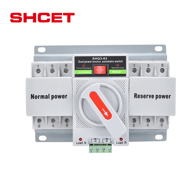 New Sq5 Automatic Transfer Switch Ac 3200a Transfer Capability Switch From SHCET