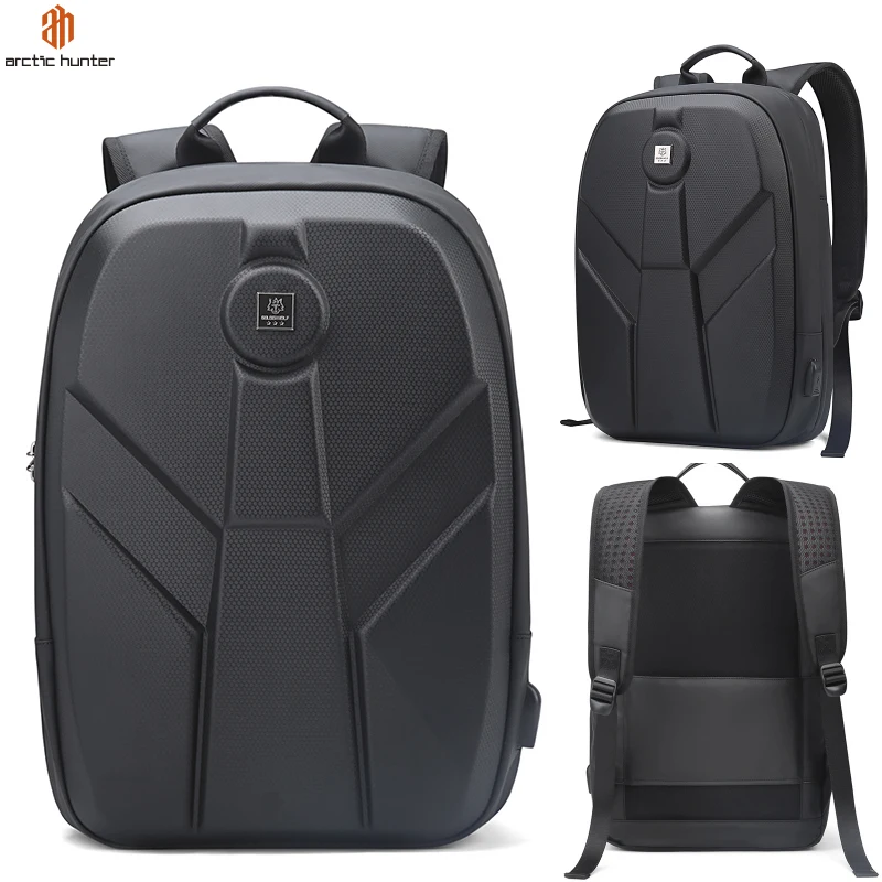ARCTIC HUNTER Good Quality Business Backpack Bag Factory Directly EVA School Laptop Backpack With USB Charging Port