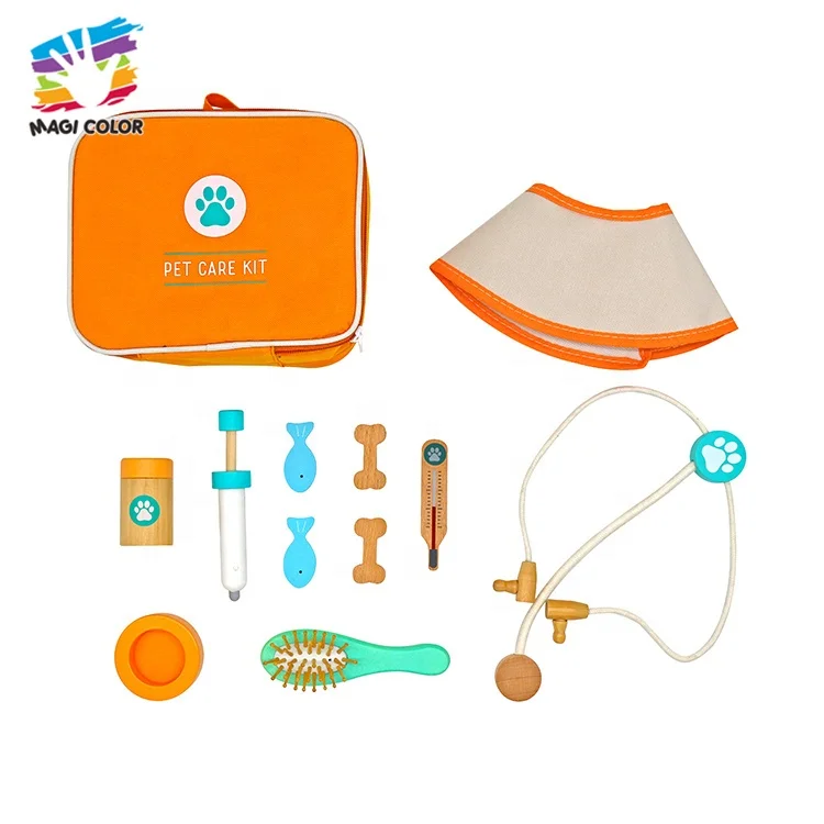 Customize kids wooden toy coffee maker for kitchen pretend play W10D134