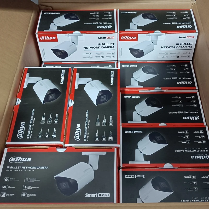 Dahua Smart 4MP 5MP 8MP Motion Detection Full Color IP67 30M Fixed-focal Eyeball 4K POE Ip Network Camera IPC-HDW2439T-AS-LED