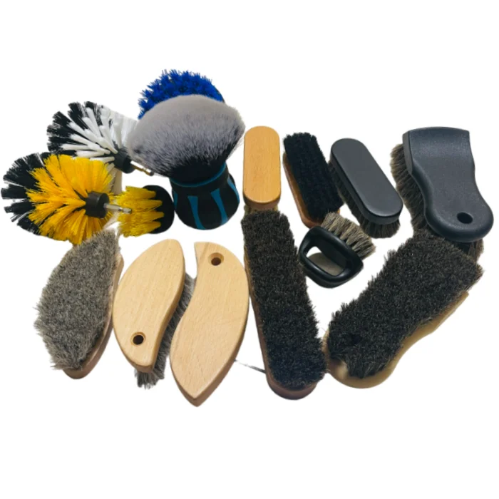 Professional Premium car interior Detailing Deep Cleaning brush Ultimate best brush for Leather Cleaning Brush