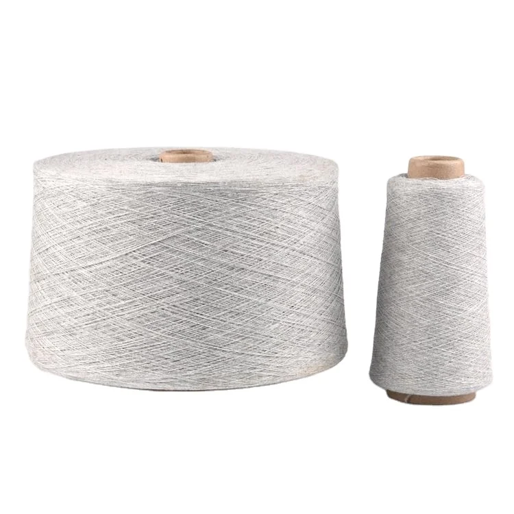 Wholesale Eco Low Price Polyester Cotton Blended OE Yarn Recycled 65/35 50/50 Knitting Yarn Sewing thread