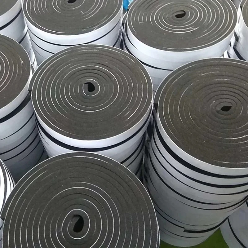 China Supplier High Quality EVA /PU Self Adhesive Window Round Foam Sealing Strip Roll