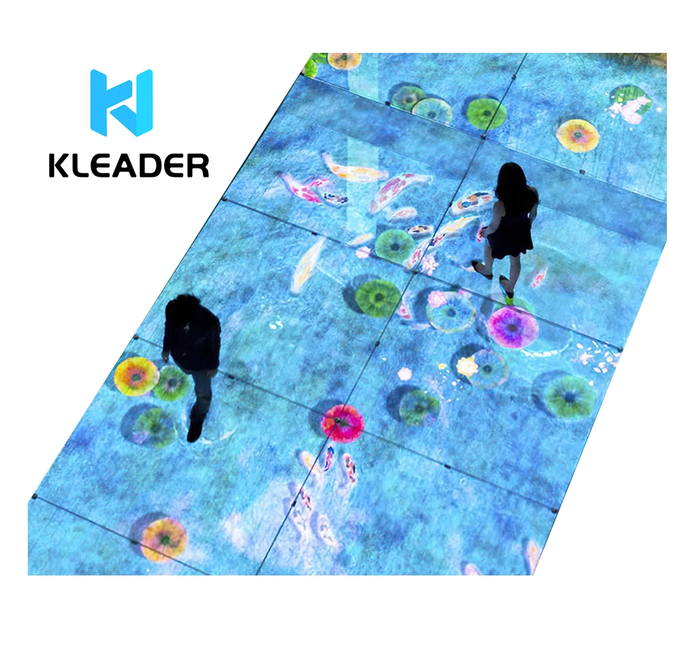 360 degree floor interactive projector interactive floor cube 7d hologram projector interactive wall panel game