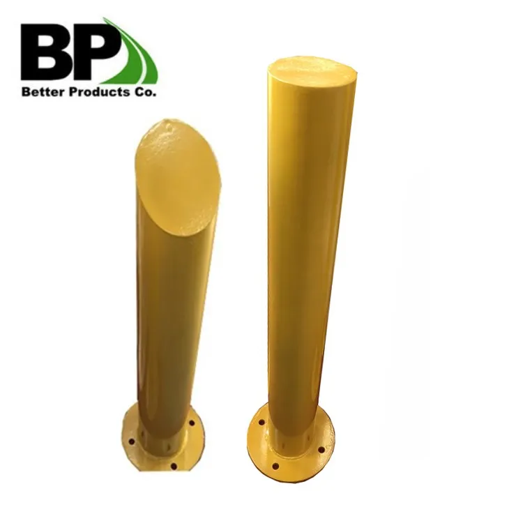 Removable steel parking barrier post