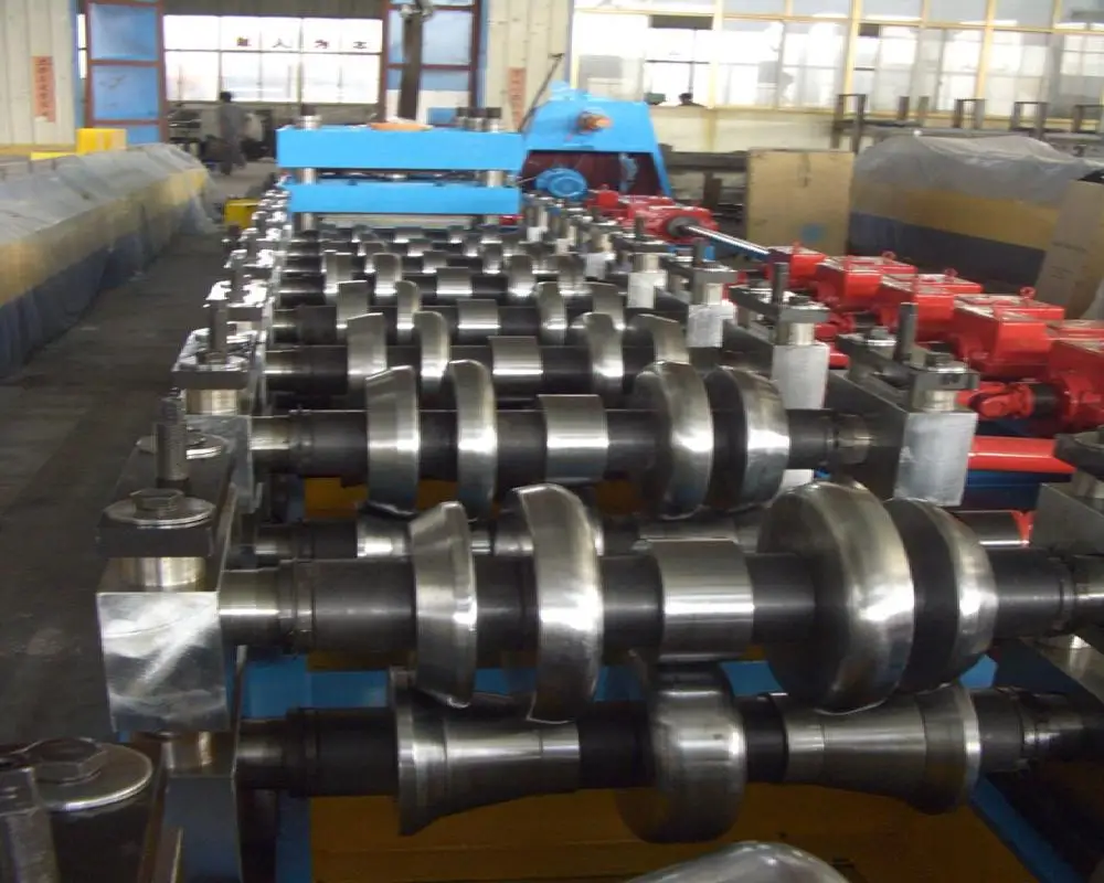 Standard highway saftey guardrail protect panel making roll forming machine