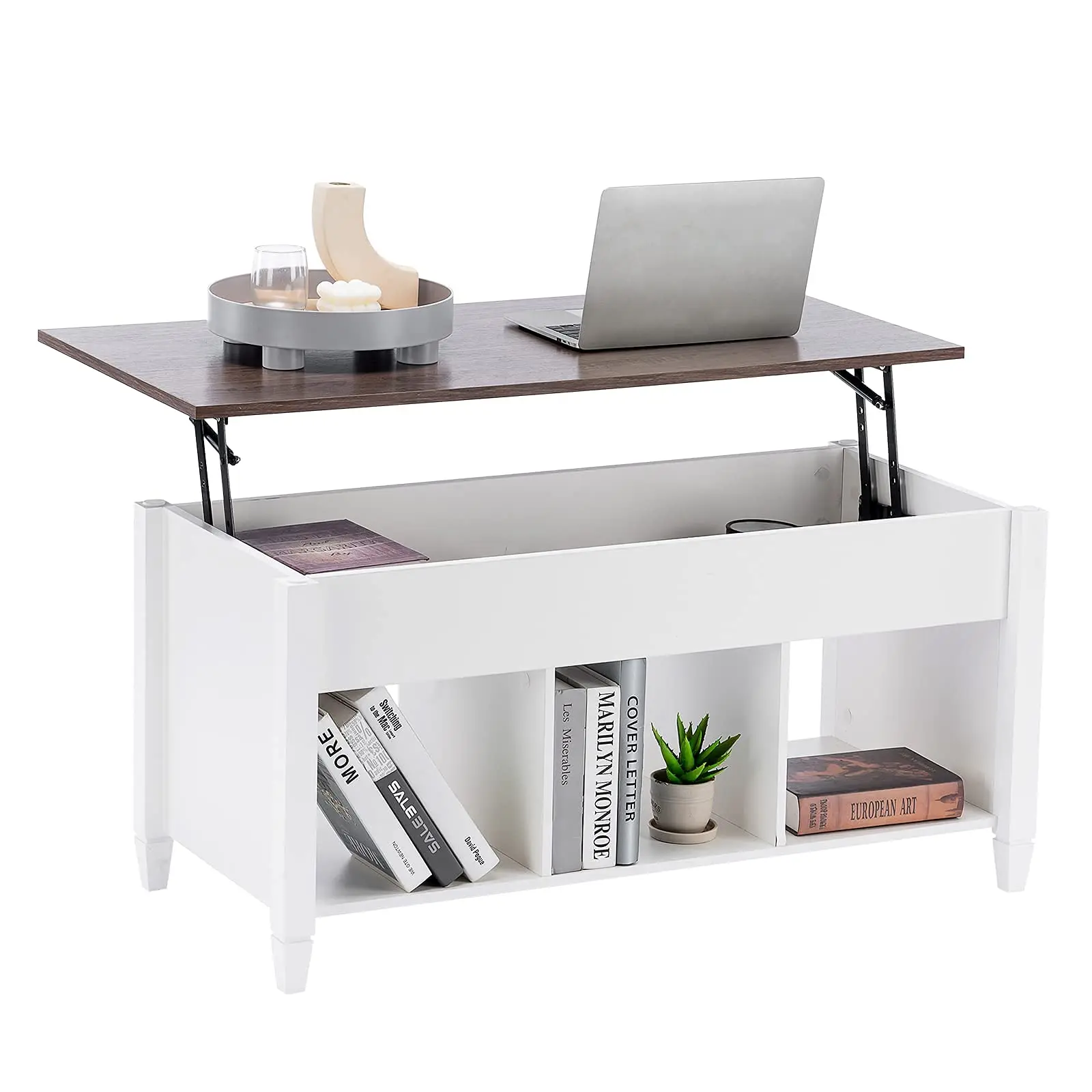 competitive price acrylic office folding computer desk table sets study storage home furniture with hardware