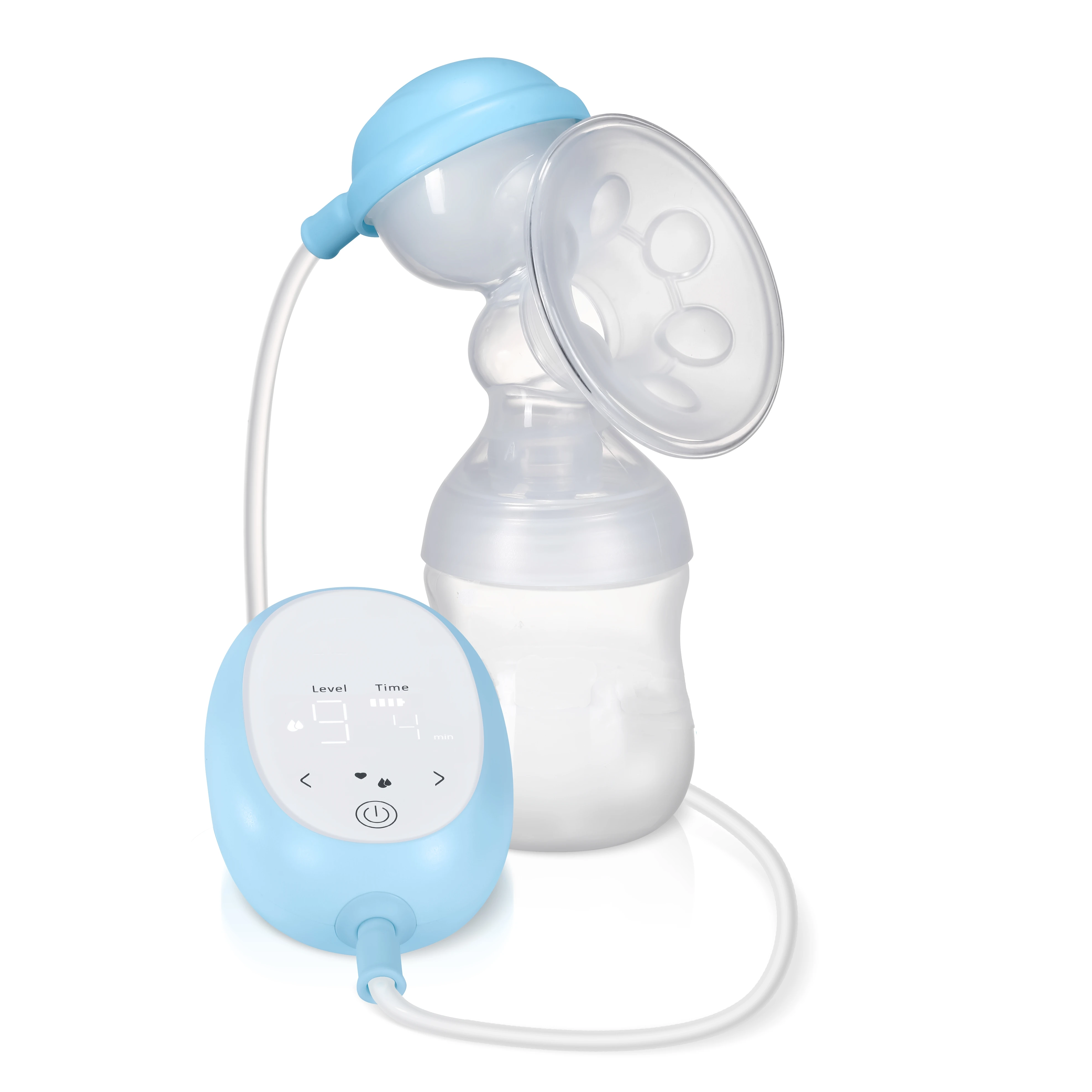 Amazon Top Selling Multi Function Baby Breast Pump OEM Silicone Electric Breast Pump Rechargeable Breastfeeding Milk Breast Pump