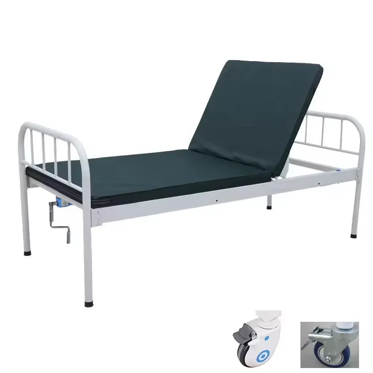 HICOMED Wholesale High Quality Hospital Bed Hospital Furniture Single Crank Hospital Bed For Patient