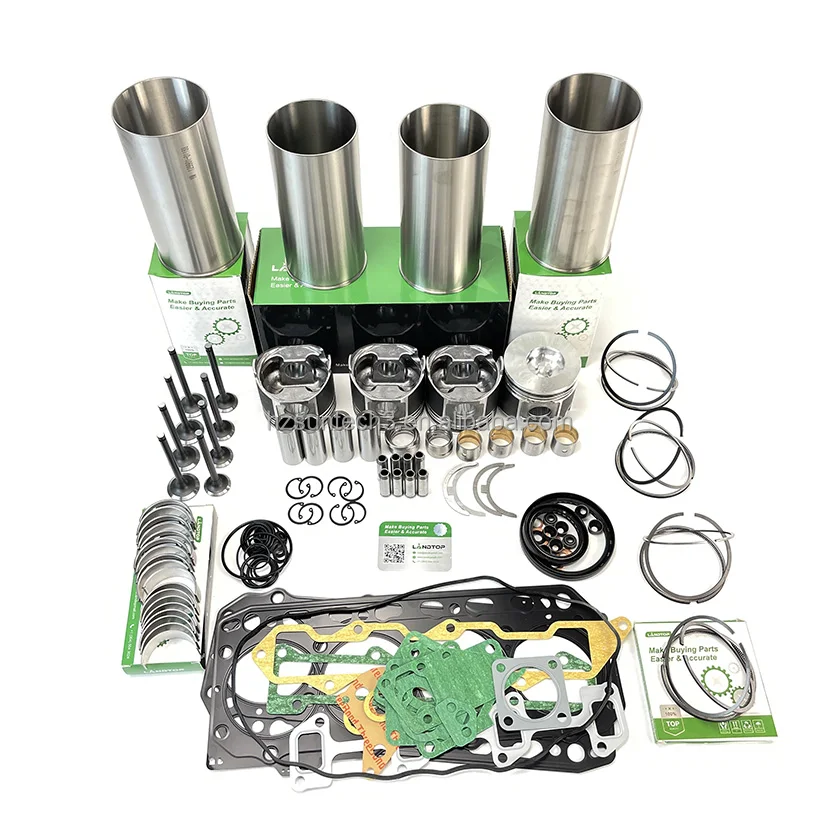 Overhaul Rebuild Kit 129001-22081 Ring Valve Gasket Kit Bearing Bush For 4TNV88 Engine