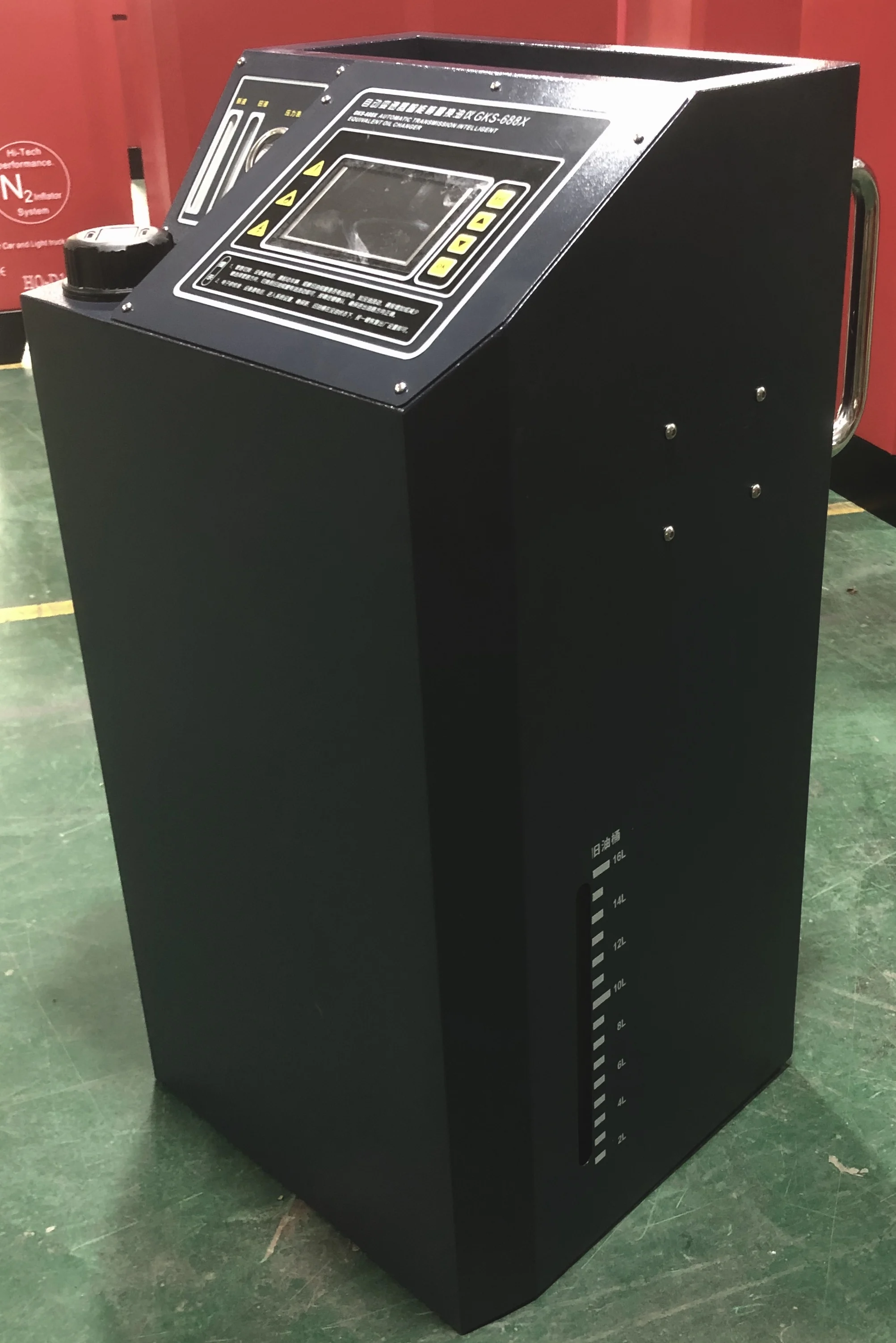 Automatic ATF flushing machine