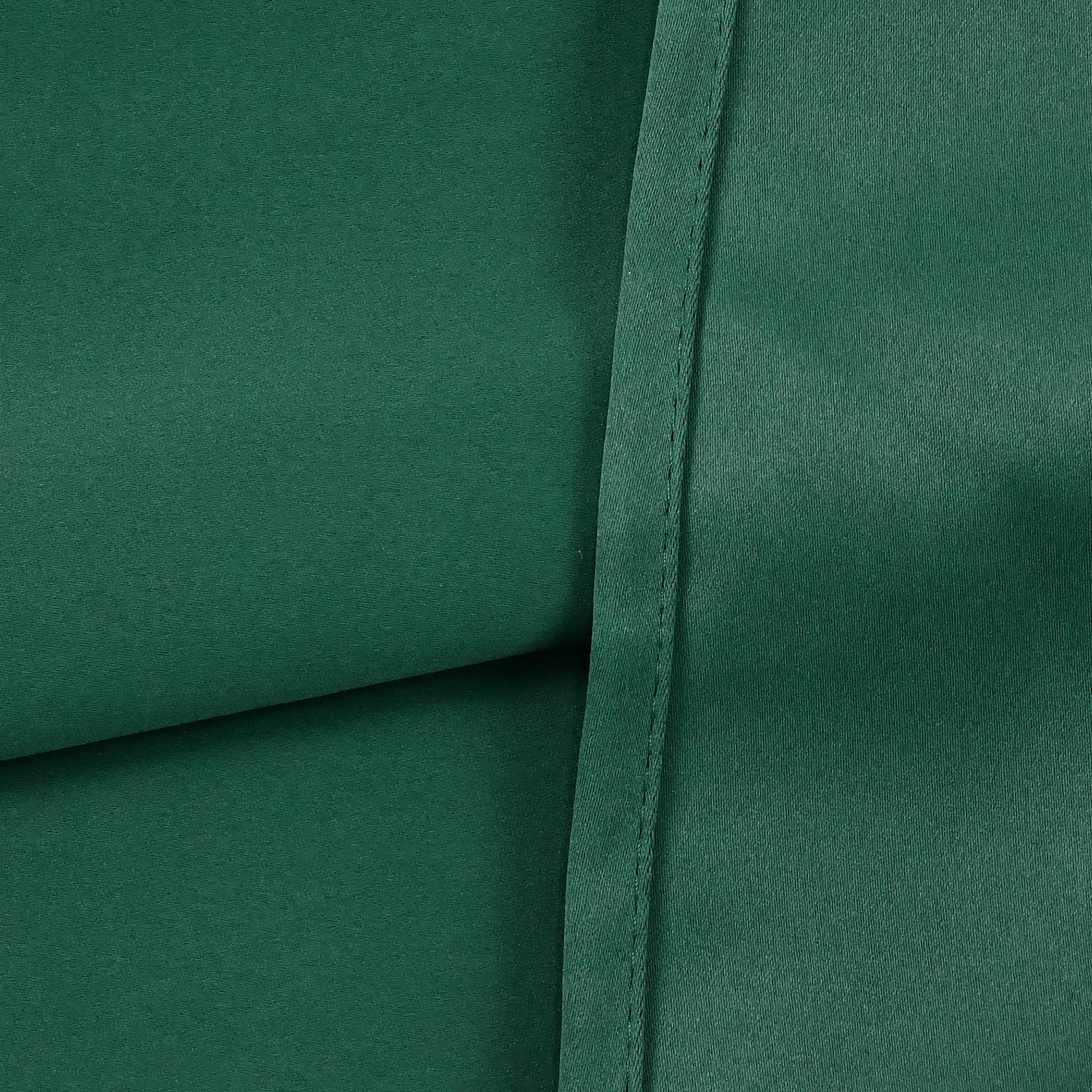 52x18 дюймов Зеленые Плотные подзор 100% полиэстер втулка стиль балдахин 1 шт./упак.