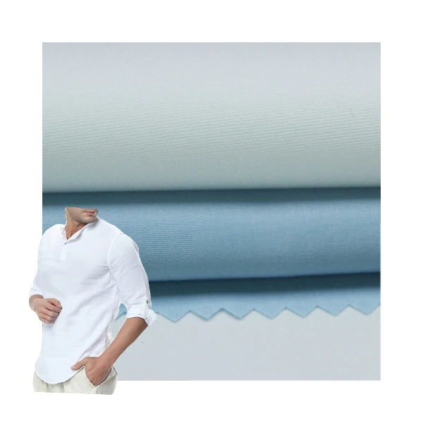 
100% polyester light weight mens shirt cloth fabric online india 