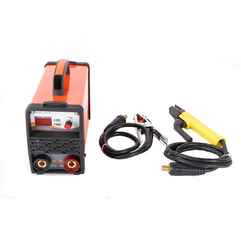 Dc инвертор высокого качества IGBT небольшой 160 усилитель 220 В портативный mma сварочный аппарат дуговой